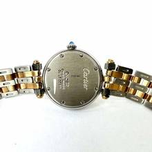 Thumbnail von Cartier Panthère VENDOME Quartz 24mm 2 Row Gold 0.26TCW Diamond Watch </h1>