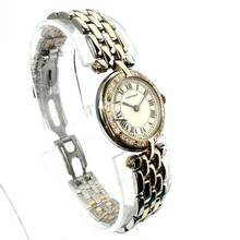 Thumbnail von Cartier Panthère VENDOME Quartz 24mm 2 Row Gold 0.26TCW Diamond Watch </h1>