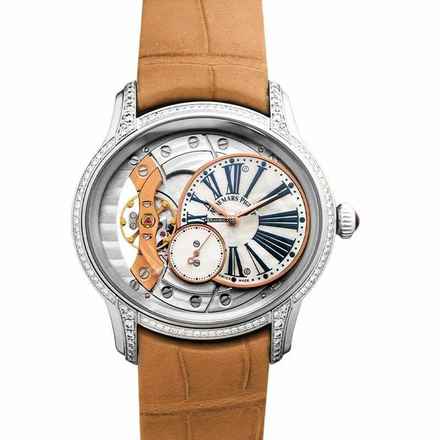  Audemars Piguet Millenary Ladies 77247BC.ZZ.A813CR.01 - Millenary Hand Wind Mother of pearl Dial 18kt White Gold Ladies Wat </h1> 
