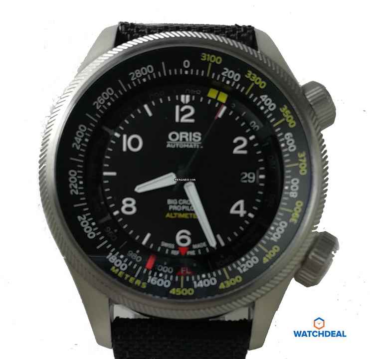  Oris Big Crown ProPilot Altimeter mit Meter 01 733 7705 4164-Se