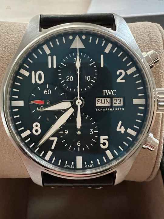 IWC Fliegerchrono Le Petit Prince Blau 43 mm