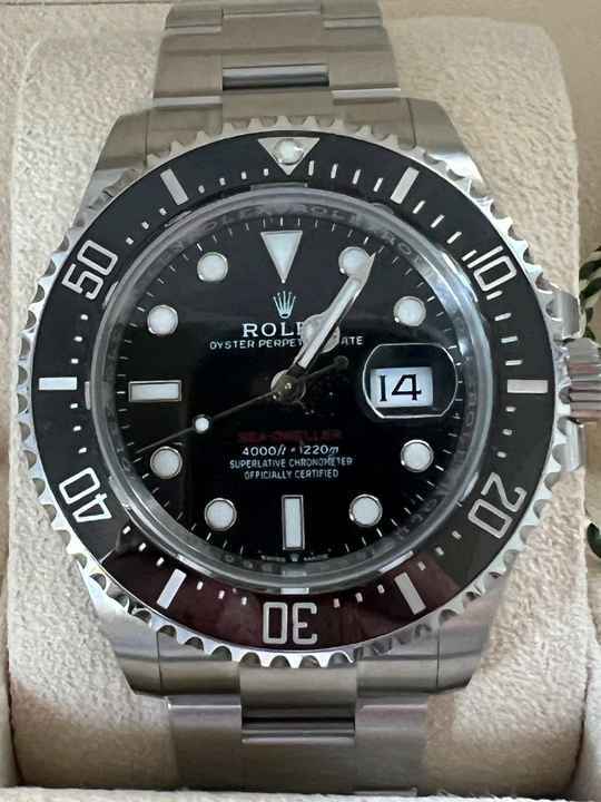 Rolex Sea-Dweller Red ungetragen Fullset 2023