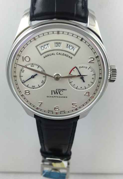  IWC Portugieser Jahreskalender deutsche Papiere inkl MWST