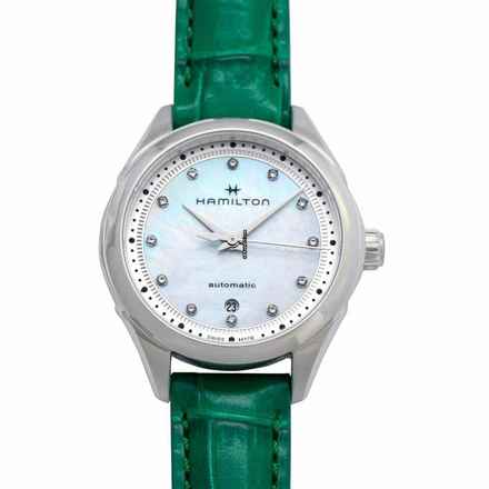  Hamilton Jazzmaster H32275890 - Jazzmaster Automatic Mother of pearl Dial Stainless Steel Ladies Watch </h1> 