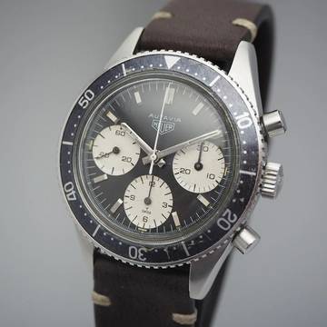  Heuer Autavia Chronograph 2446 Vintage Valjoux 72 ca.1966  