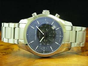 Thumbnail von Longines Conquest Classic Chronograph Automatic Herrenuhr / Ref L2.786.4.56.6 </h1>