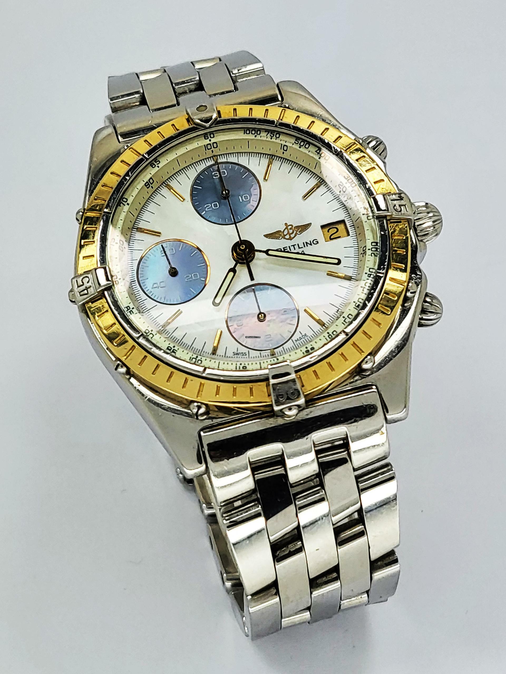 Thumbnail von Breitling Chronomat Rare MOP Panda Dial