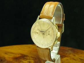 Thumbnail von Chronographe Suisse Cie 18kt Rotgold Handaufzug Herrenuhr / Kaliber 51 </h1>