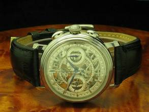 Thumbnail von Alexander Shorokhoff Leo Tolstoi Unique Edelstahl Herrenuhr / Ref As.lt.s2 </h1>