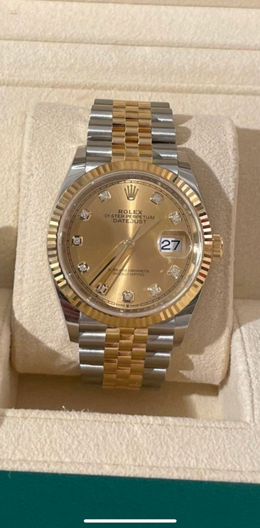 Rolex Datejust 36 mm mit Diamantzifferblatt