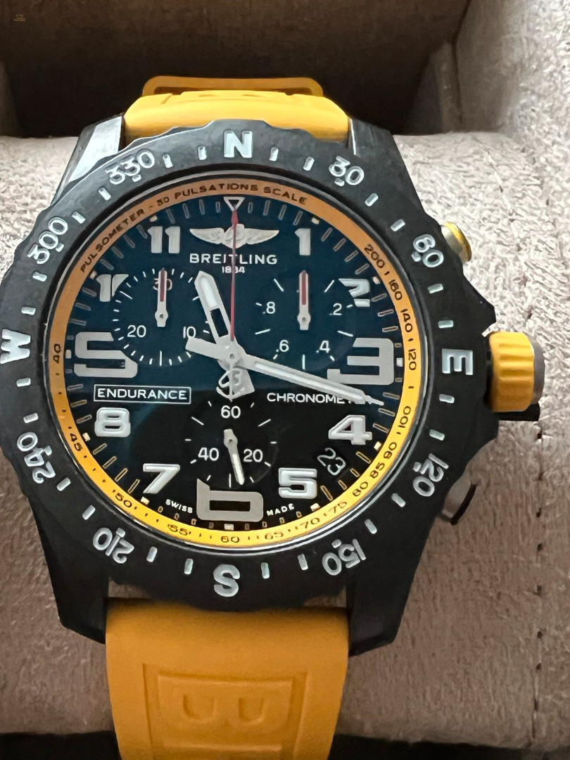 Breitling Endurance Gelb 44 mm neu