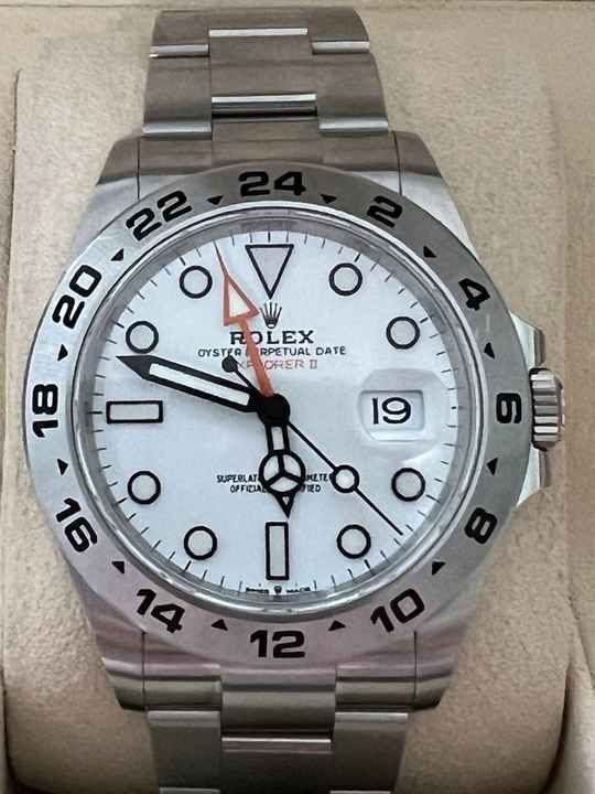 Rolex Explorer II aus 2022 im top Zustand Fullset