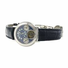 Thumbnail von Audemars Piguet Jules Audemars Tourbillon Platinum back winder blue dial very rare </h1>
