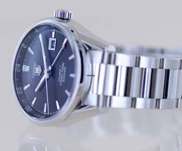 Thumbnail von TAG Heuer Carrera Calibre 7 Date Twin-Time Automatic black Dial Klassiker 41mm Cal 7 </h1>