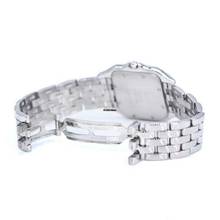 Thumbnail von Cartier Panthère Quartz 29mm Steel ~1.9TCW Diamond Watch </h1>