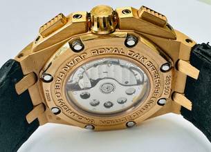 Thumbnail von Audemars Piguet Royal Oak Offshore Chronograph Juan Pablo Montoya FULLSET </h1>