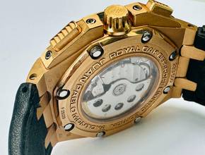 Thumbnail von Audemars Piguet Royal Oak Offshore Chronograph Juan Pablo Montoya FULLSET </h1>