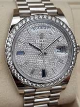 Thumbnail von Rolex Day-Date 40 40mm 228349RBR-0036 White gold - Diamond-paved dial NEW 7-2023 WITH VAT 21%