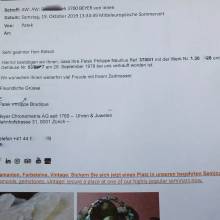 Thumbnail von Patek Philippe Nautilus 3700/1 Jumbo Nautilus BEYER m.Korkbox/1977 GENEVE double Sealed-Neuer Service