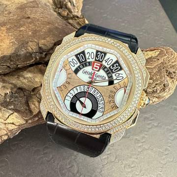  Gérald Genta Octo Chrono Quattro - UNIKAT - FULL SET 2008 - Ref. OQC.Z.50.581.CN.BD </h1> 