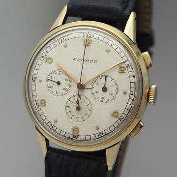  Movado 95 Chronograph Vintage Ref.: 49036 Gold 14k/585 Cal.95 </h1> 