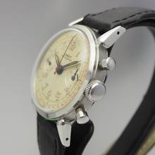 Thumbnail von Lamont Chronograph Vintage 1950 Stahl Venus 175