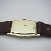 Thumbnail von Alpina Unisex Rectangular Vintage Handwound Gold 14K/585