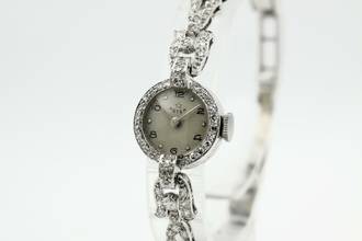 Thumbnail von Aster Antik Cocktail Watch 9K White Gold 0.7ct Diamonds