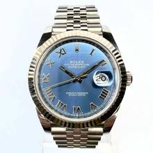 Thumbnail von Rolex Datejust II Oyster Perpetual DATEJUST II Automatic 41mm Steel Watch Blue Dial </h1>