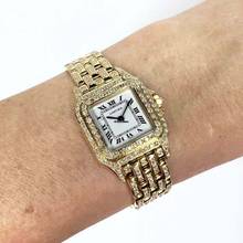 Thumbnail von Cartier Panthère 23mm 18K Yellow Gold 3.5TCW Diamond Watch </h1>