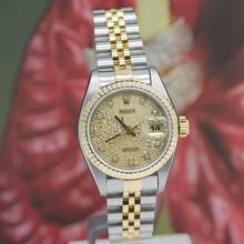 Thumbnail von Rolex Lady-Datejust Stahl/Gold Ref :69173 Rolex Box von 1987 </h1>