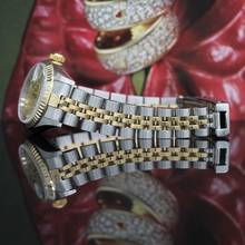Thumbnail von Rolex Lady-Datejust Stahl/Gold Ref :69173 Rolex Box von 1987 </h1>