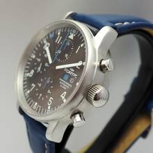 Thumbnail von Fortis F-43 Flieger Chronograph Alarm 599.70.11 Platin 950 LIMITED EDITION Ultra Rare Limited Edition 100