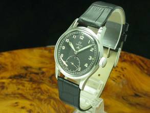 Thumbnail von Omega Edelstahl Handaufzug Herren Militärarmbanduhr Britische Armee / Kal 30t2 </h1>