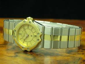 Thumbnail von Chopard St. Moritz Stahl/gold Damenuhr Mit Datum / Ref 8024 / Eta 956.112 </h1>