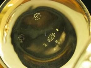 Thumbnail von Nestor Delevaux 14kt 585 Gold Savonette Taschenuhr Viertel-repetition </h1>