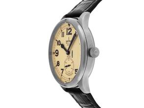 Thumbnail von Askania Avus Stahl Handaufzug Armband Leder 42mm Ref.AVU-3641 Box&Pap. Full Set Neu