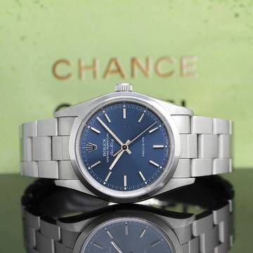  Rolex Air King Stahl Ref: 14000 - Box & Papiere von 1996 </h1> 