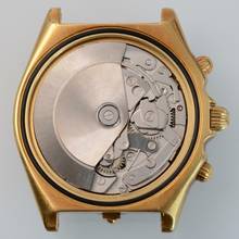 Thumbnail von Breitling Chronomat 81950 Burgundy dial yellow gold 18KT 1980’s </h1>