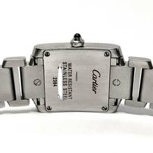 Thumbnail von Cartier Tank Française Quartz 20mm Steel 1.88TCW DIAMOND Watch </h1>
