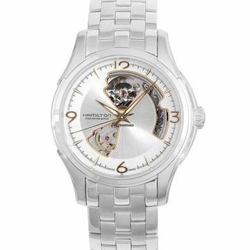  Hamilton Jazzmaster Open Heart H32565155 - Jazzmaster Automatic Silver Dial Stainless Steel Men's Watch </h1> 