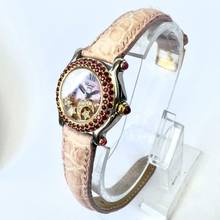 Thumbnail von Chopard Happy Sport 26mm 2 Tone DIAMONDS & Red RUBIES Watch </h1>