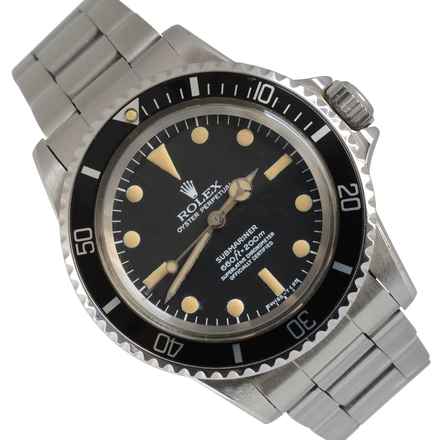  Rolex Submariner (No Date) 5512 MK1 maxi dial 4 lines 1977's </h1> 