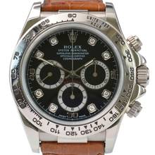 Thumbnail von Rolex Daytona 16519 Factory black diamonds dial white gold 18KT Full Set 1999
