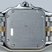 Thumbnail von Cartier Panthère Quartz 23mm 1 Row Gold 0.33TCW DIAMOND Watch </h1>