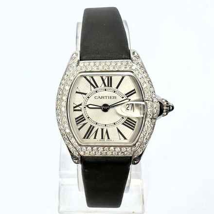 Cartier Roadster Quartz 31mm Steel 1.88TCW Diamond Watch </h1> 