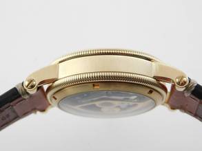 Thumbnail von Chronoswiss Chronometer Chronograph Automatik massiv 18 Karat Gelbgold mit Glasboden im Top Zustand </h1>