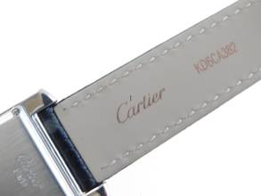 Thumbnail von Cartier Tank Américaine 18 Kt Weißgold Tank Américaine Herrenuhr Full Set plus Voll Revision 2023 </h1>