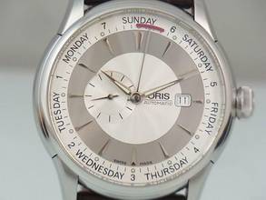 Thumbnail von Oris Artelier Small Second Automatic 01 6457596 4051 Herrenuhr Ø 45mm Saphirglas </h1>