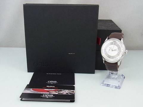  Oris Artelier Small Second Automatic 01 6457596 4051 Herrenuhr Ø 45mm Saphirglas </h1> 